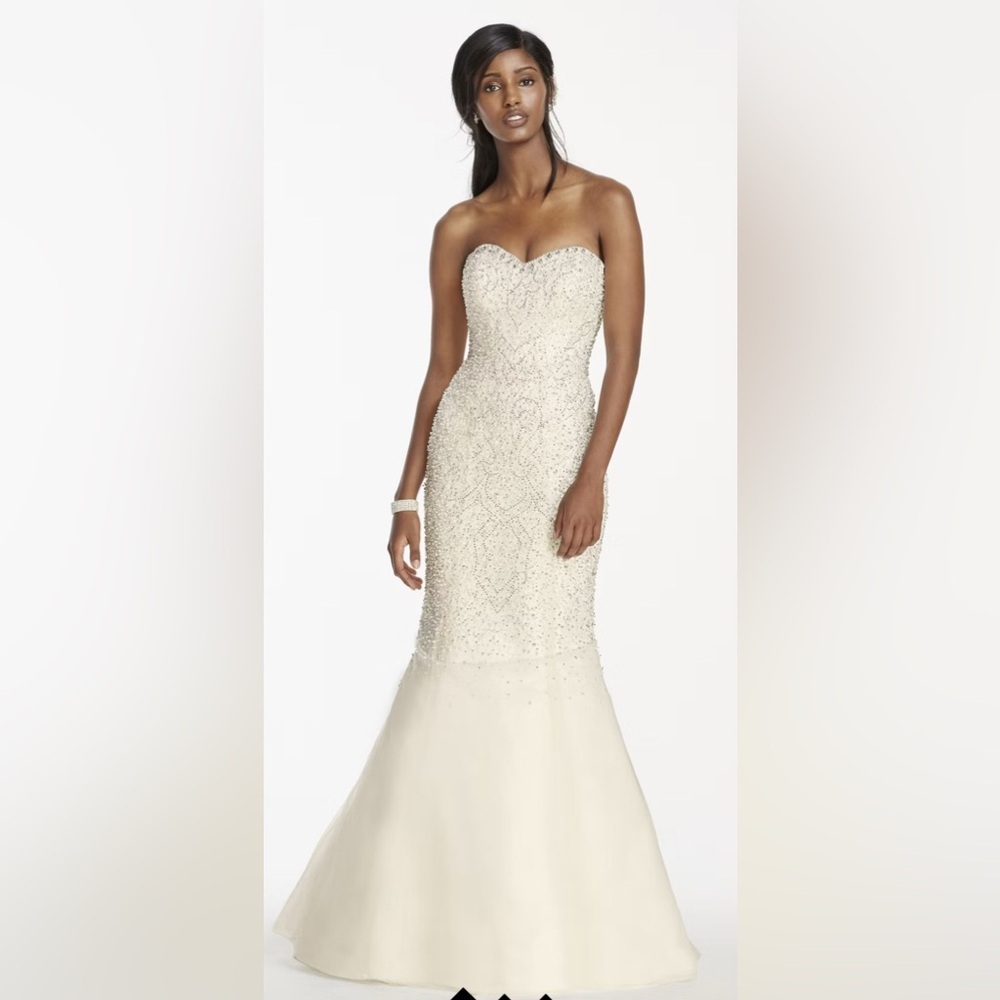 Galina Signature Ivory Wedding dress Size 18W